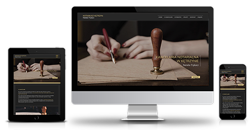 strona internetowa dla notariusza
